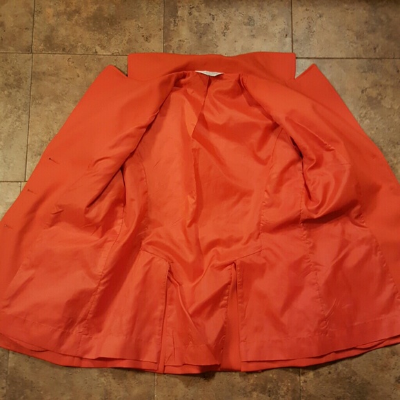 Sears orange blazer size M - Picture 6 of 6